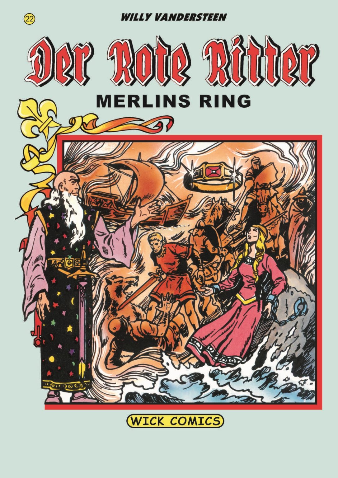 Der Rote Ritter 22 Merlins Ring Comicwelt Verlag Comics Wie Zu